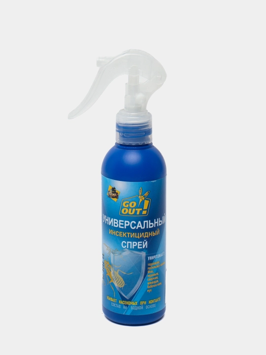 Hasharotlarga qarshi sprey Go Out universal, 200 ml