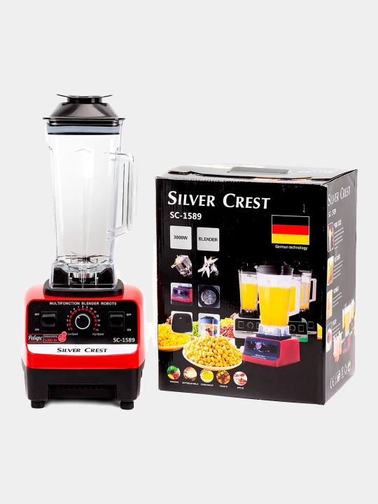 Yuqori tezlikdagi professional statsionar blender, 3 tasi 1 da, Silver Crest SC-1589