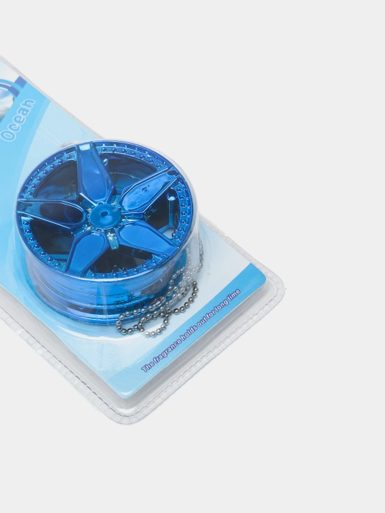 Avtomobil uchun disk shaklidagi osma aromatizator, salon uchun osvejitel
