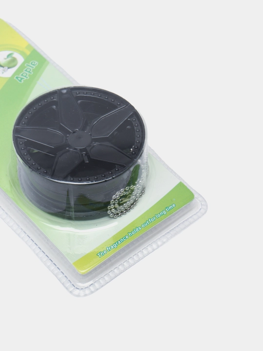 Avtomobil uchun disk shaklidagi osma aromatizator, salon uchun osvejitel