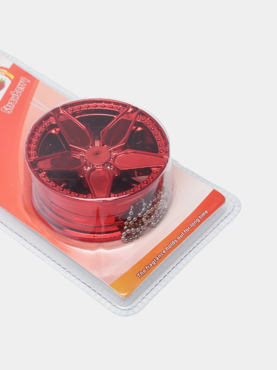 Avtomobil uchun disk shaklidagi osma aromatizator, salon uchun osvejitel