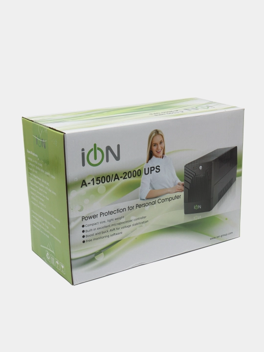 Uzluksiz quvvat manbai UQM iON A-2000, 2000VA/1200W