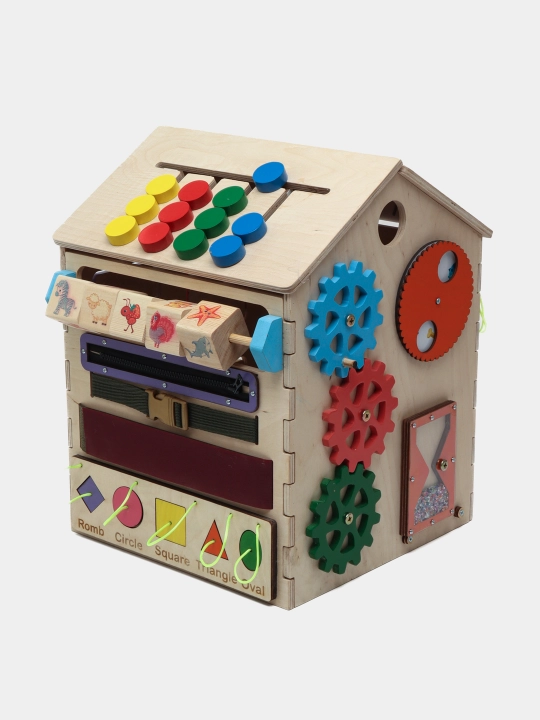 Игровая доска Бизиборд 40x30 см 