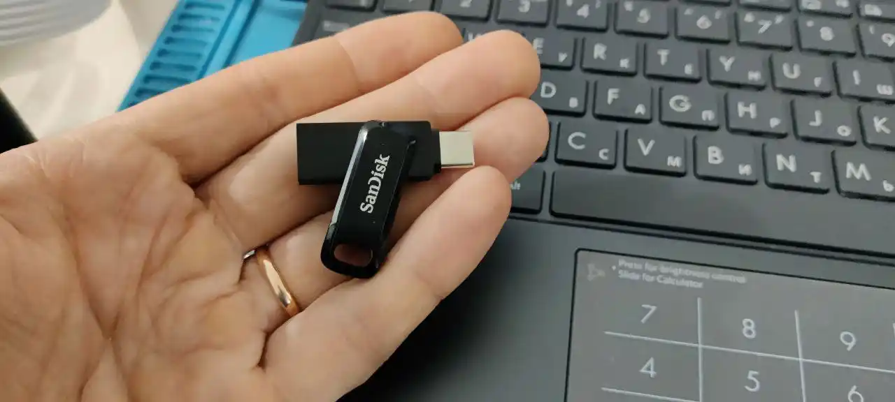 Флеш-накопитель Sandisk Ultra Dual drive 32gb Go Usb Type-C 150Mb/s Usb 3.1