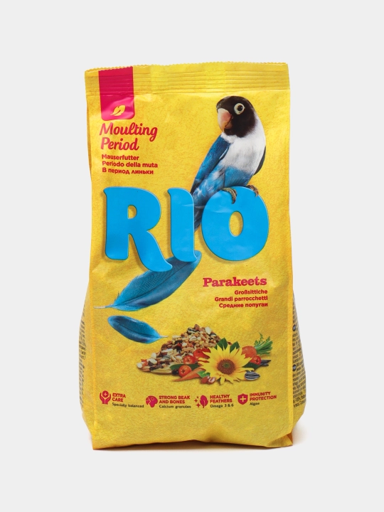 O'rta to'tiqushlar uchun ovqat pat to'kilish davrida RIO, 500 g - 