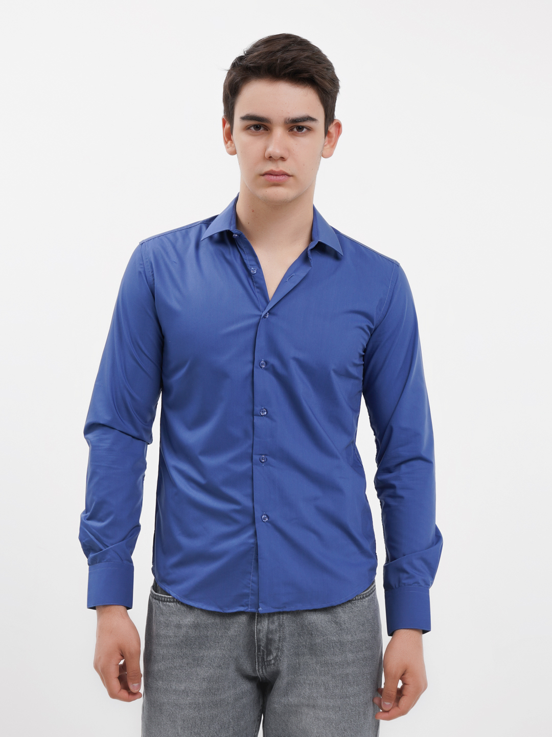 Рубашка мужская приталенная Utess, размеры S, M, L, XL, 2XL, 3XL купить ...