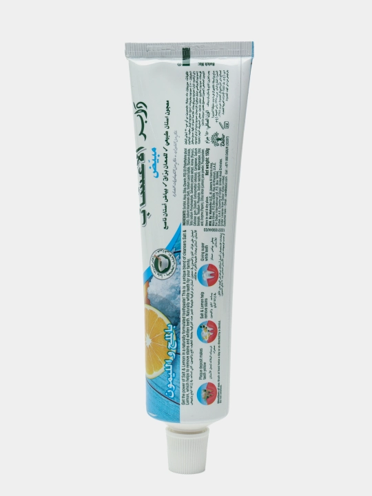 Tish pastasi Dabur Herbl Oqartiruvchi Tuz va limon, tabiiy, halol, ftoridsiz, 150 gr