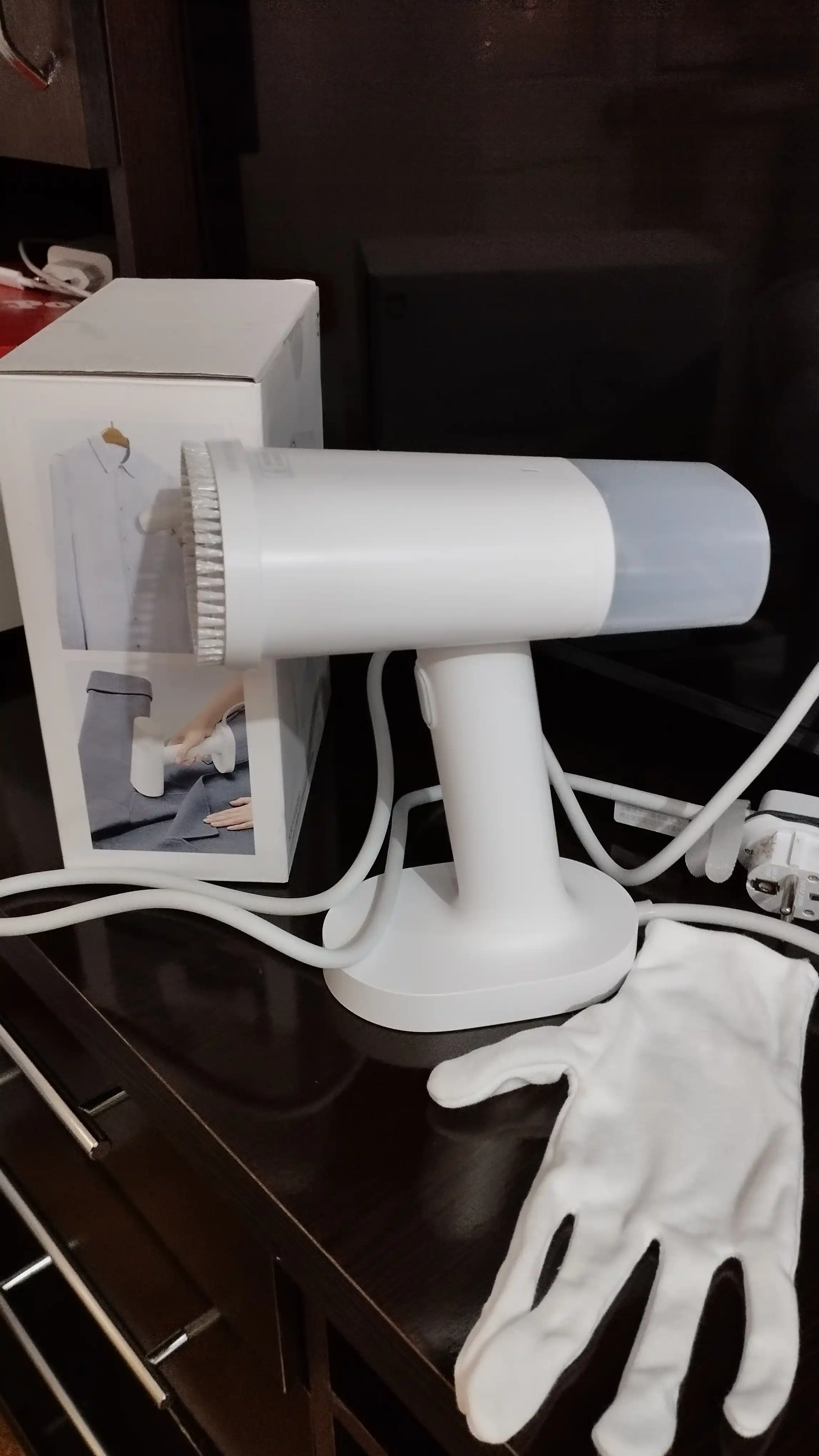 Xiaomi Mijia 2 qo‘l bug‘lagichi, bug‘li dazmol, kiyimlar uchun yig‘iladigan bug‘lagich