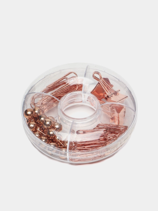 Ofis to'plami Meshu RoseGold, 89 ta element 36946 - 