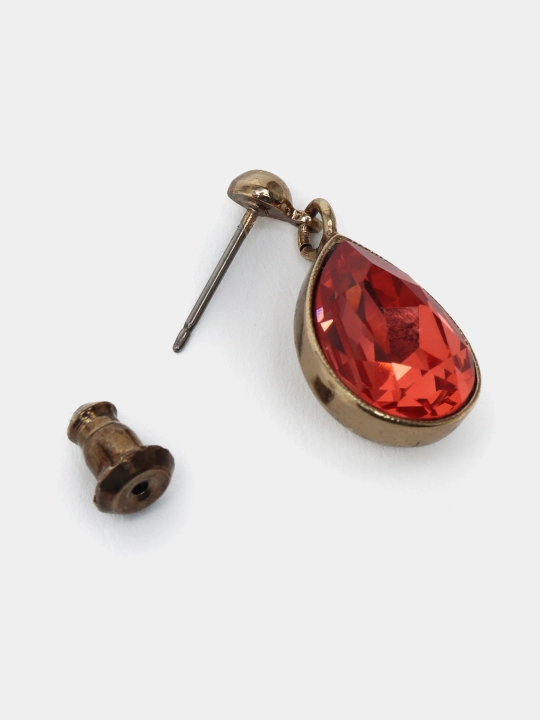 Серьги Nicoll с кристаллами Swarovski, цвет staro/zlato 