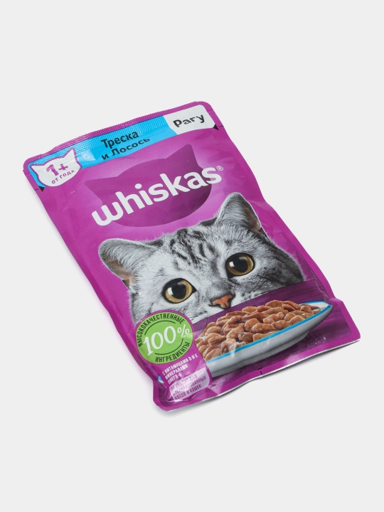 Влажный корм Whiskas для кошек 24 шт