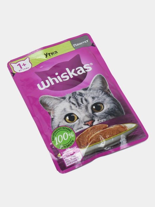 Влажный корм Whiskas для кошек 24 шт