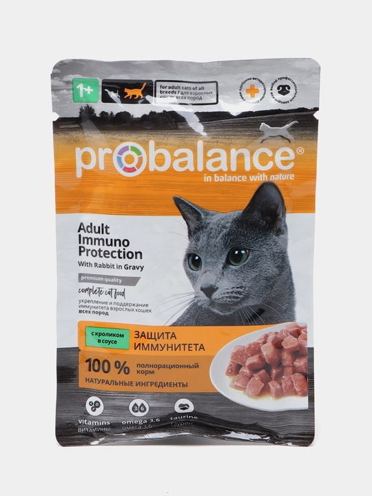 Влажный корм для кошек ProBalance, 24 шт