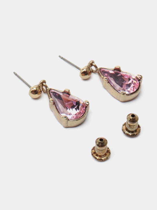 Ayollar ziraklari JASSIE toshlari Swarovski, rangi staro/zlato