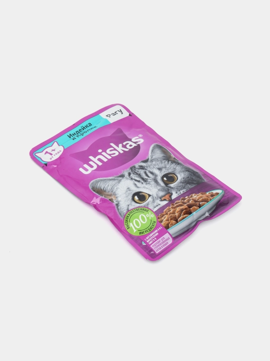 Влажный корм Whiskas для кошек, 24 шт