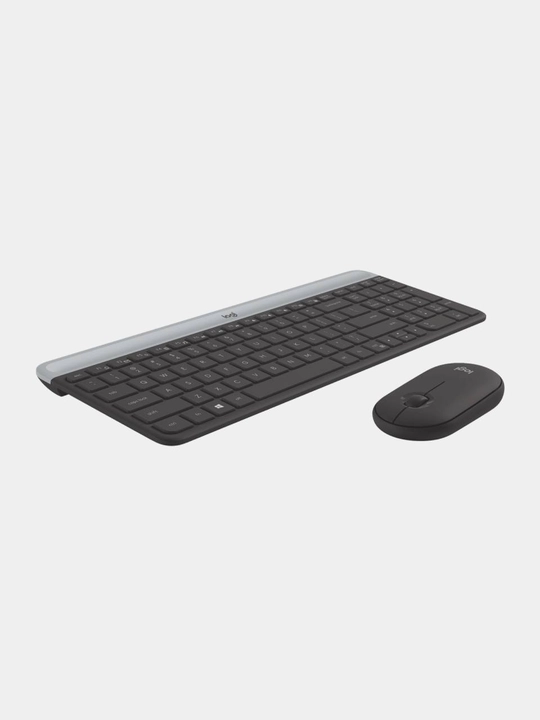 Клавиатура и мышь Logitech mk 470 slim combo, беспроводная