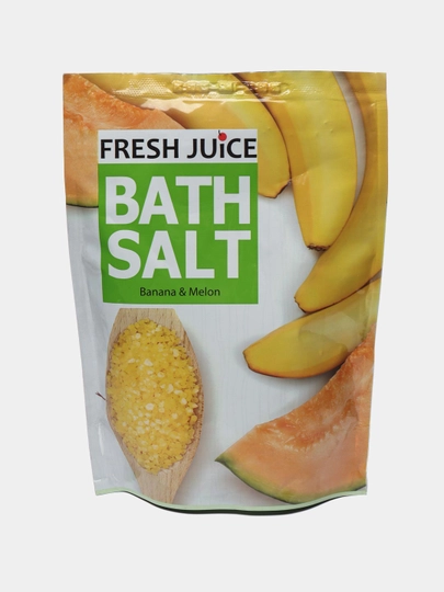Соль для ванн Fresh Juice Banana & Melon, 500 мл