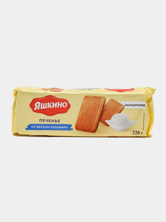 Pechenye Yashkino, muzqaymoq ta'mi bilan, 220 g - 
