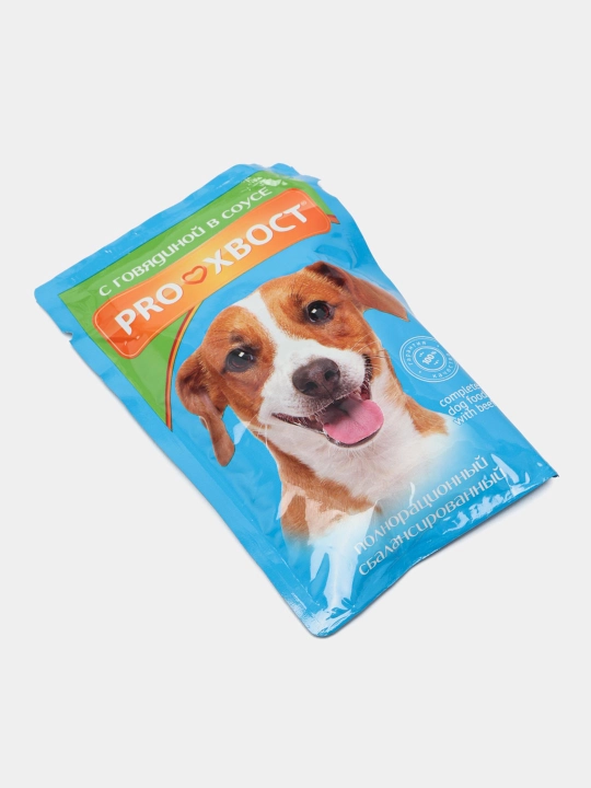 PROXBOCT ho'l it ovqati, sosli mol go'shti bilan, 85 g, 24 dona