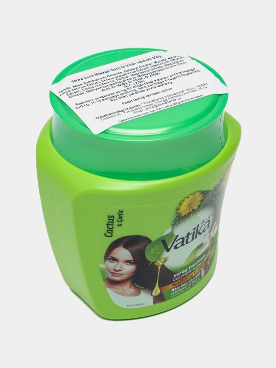Soch uchun niqob Vatika Hamam Zaith Hair Fall Control, soch to'kilishidan qarshi, 500 g