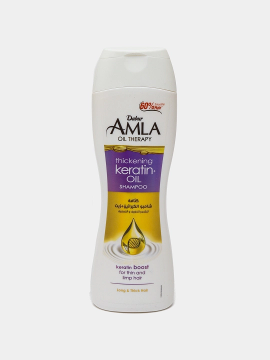 Shampun Dabur Amla Keratin, quruq va zaiflashgan sochlar uchun, 400 ml
