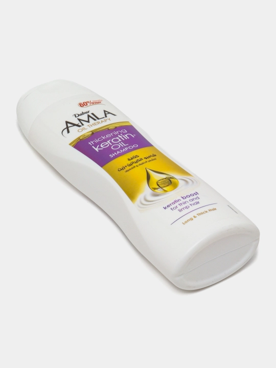Shampun Dabur Amla Keratin, quruq va zaiflashgan sochlar uchun, 400 ml