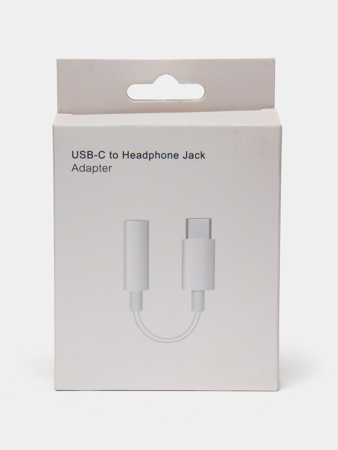 Купить Переходник USB TypeC/mini jack для Android, белый, 3.5 мм за