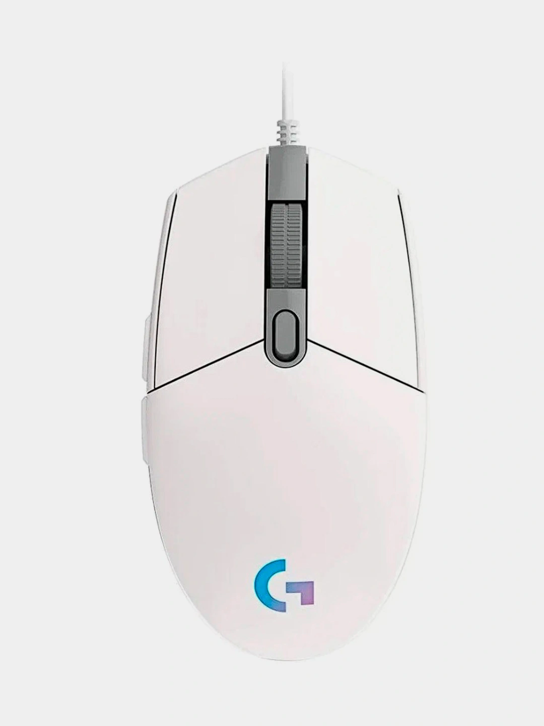 Игровая мышь Logitech G G102 Lightsync, белая за 280000 сум со скидкой 52%. Uzum Market