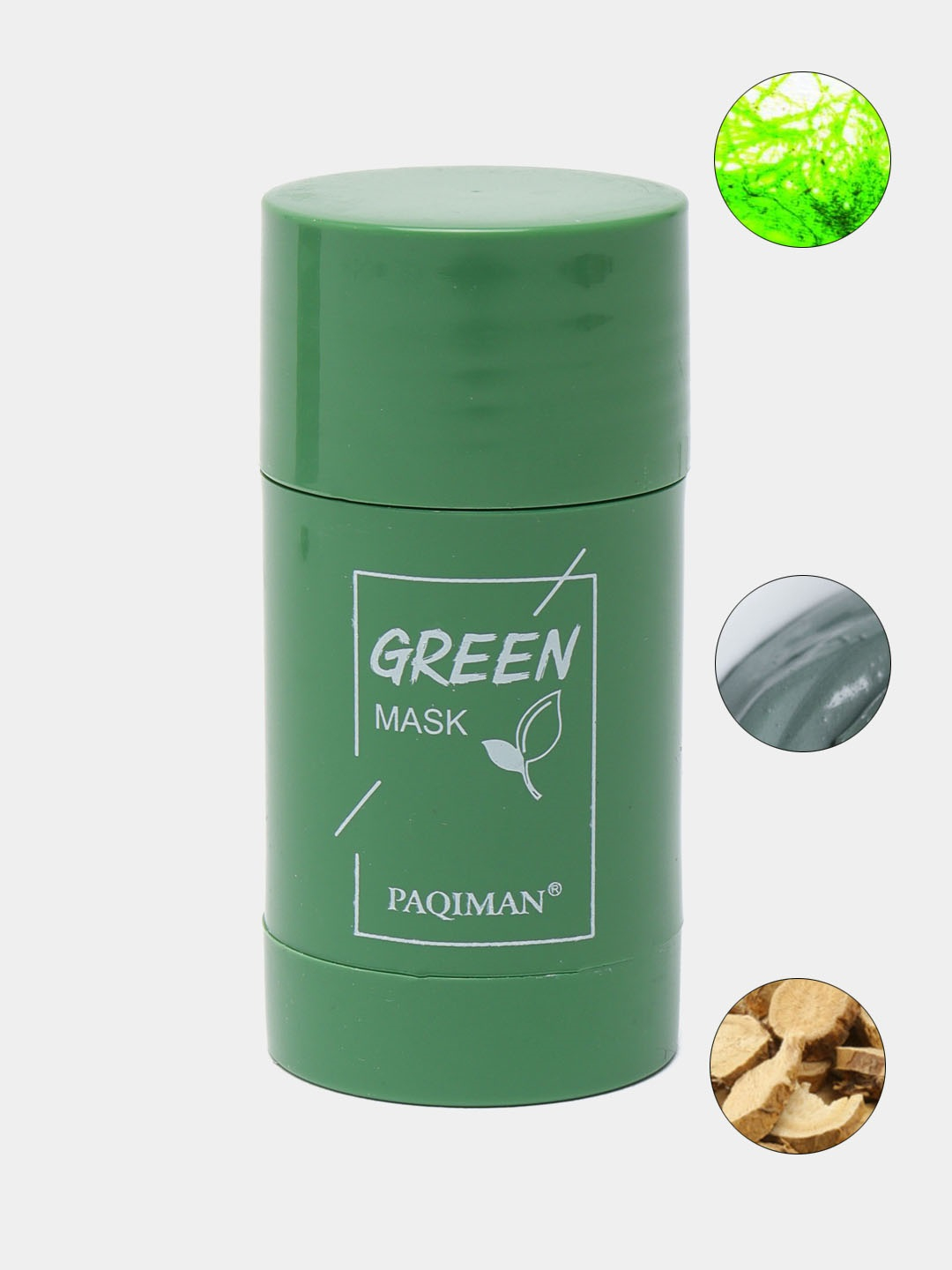 Глиняная маска для лица Paqiman Green Mask Stick, от черных точек и прыщей,  с зелёным чаем купить по низким ценам в интернет-магазине Uzum (233896)