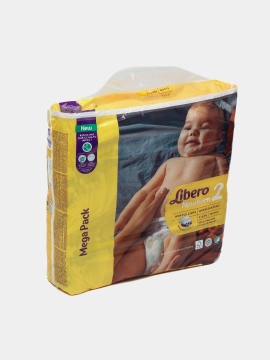 Подгузники Libero Newborn 2, 3-6 кг, 36 шт - 