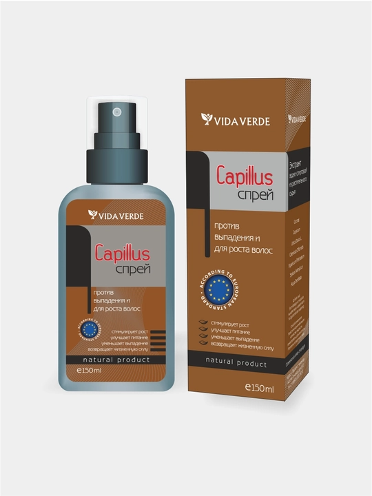 Vida Verde Capillus soch to‘kilishiga qarshi spreyi, 150 ml
