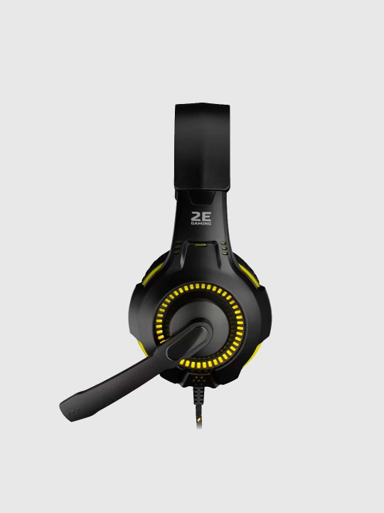 Игровые наушники проводные 2E Gaming HG300 LED 2E-HG300BK, с микрофоном и подсветкой