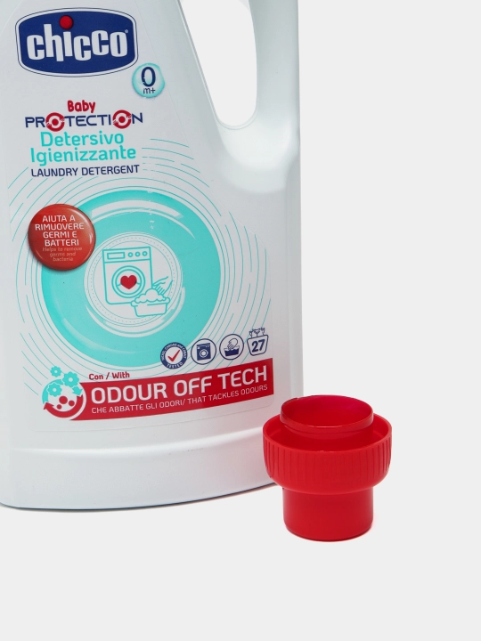 Dezinfektsiyalovchi gel Chicco, bolalar kiyimlarini yuvish uchun, 0 oydan+, 1500 ml