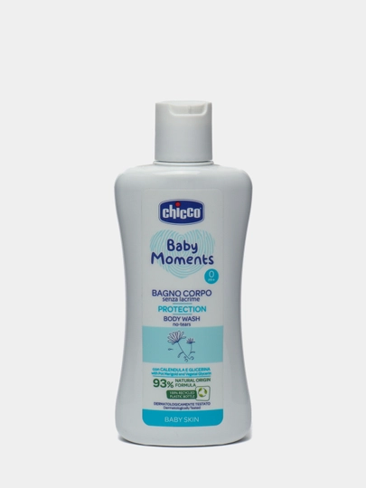 Пена для ванны Chicco Baby Moments Protection 0м+ 200 мл