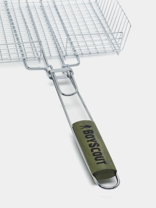 Grill-panjara BoyScout, universal, 30 * 25 sm, karton yelpig'ich sovg'a