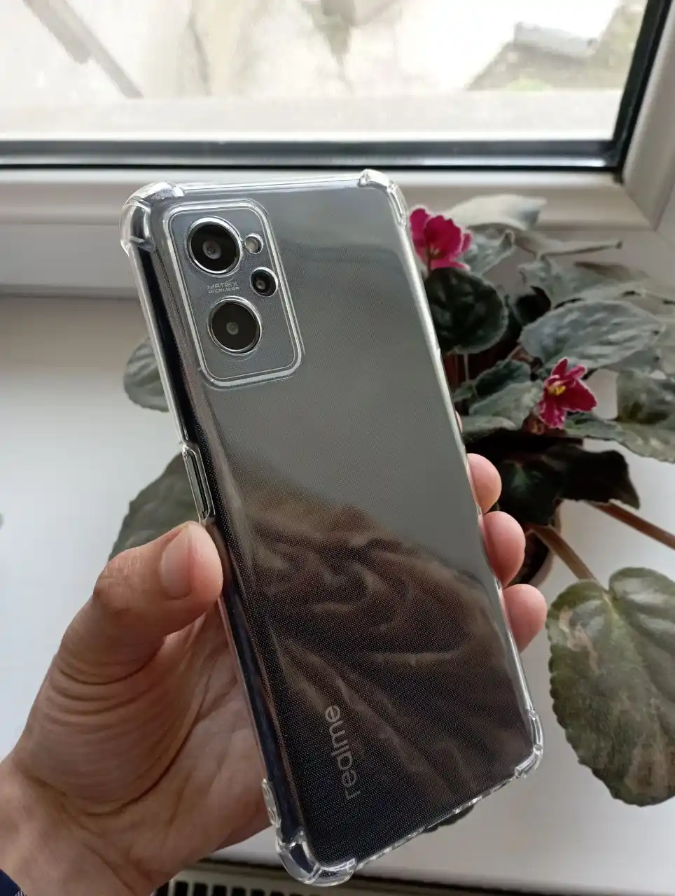 Чехол для телефона прозрачный Realme 9i