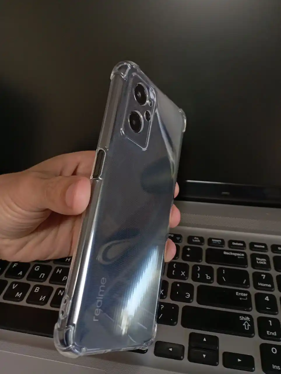 Чехол для телефона прозрачный Realme 9i