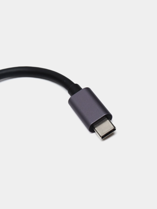 Adapter Hoco HB30, Eco Type-C HDMI + VGA + USB3.0 4K 11*