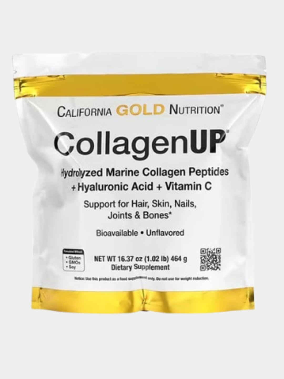 Коллагеновые пептиды Collagen UP California Gold Nut с гиалуроном и ...
