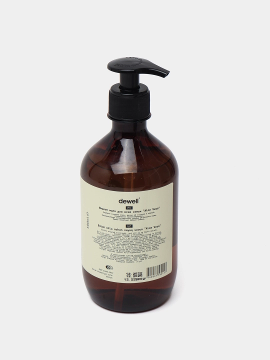 Suyuq sovuni Dewell Aloe Vera aromali, 500 ml