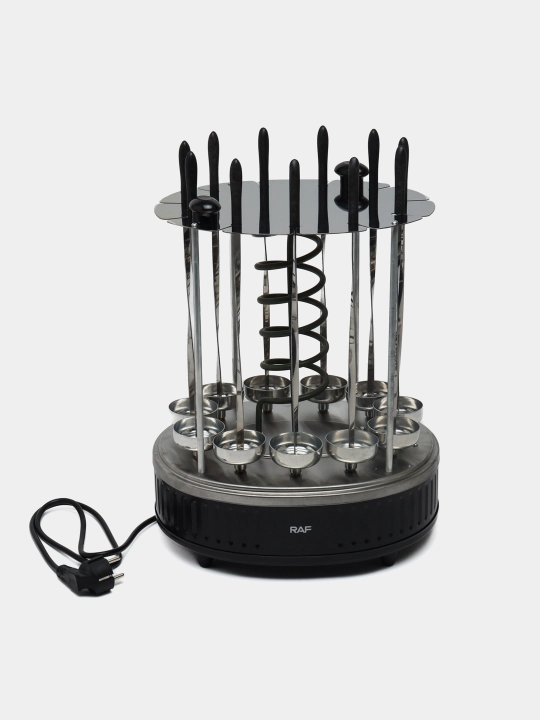 Elektr kabob pishirgichlar RAF R.8628, 11 sixlik, 1500w
