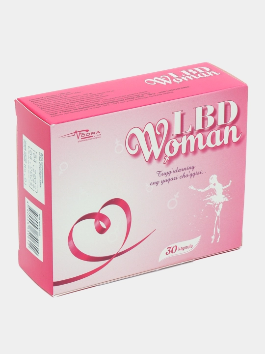 Ayollar vitaminlari "LBD Woman", 30 kapsula - "Plan baby"