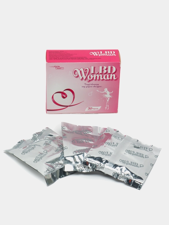 Ayollar vitaminlari "LBD Woman", 30 kapsula - "Plan baby"
