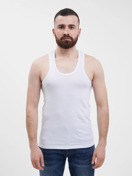 Erkaklar uchun mayka choksiz, cotton