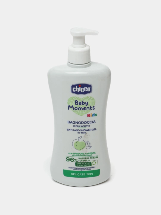 Гель для душа Chicco Baby Moments 0м+ 500 мл - 