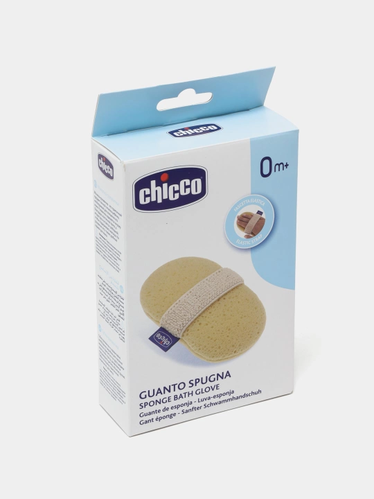 Губка для купания Chicco Baby Moments 0м+