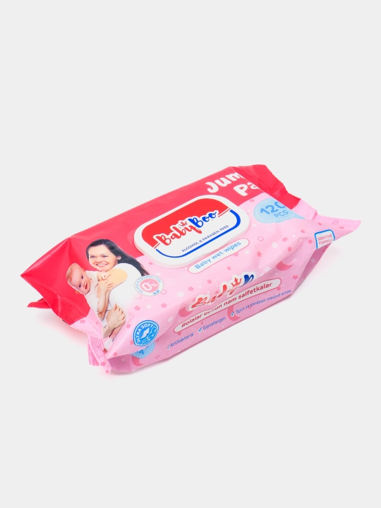 Nam salfetkalar BabyBoo, 120 dona