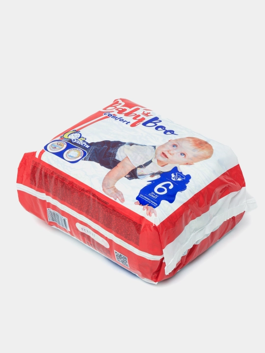 Детские подгузники BabyBoo Comfort Giant 6, 15+ кг, 20 шт