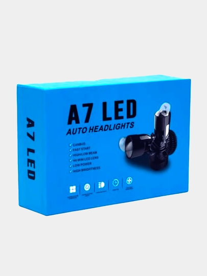Светодиодные LED лампы A7 H4 ближний и дальний свет — AVTOUP-LEDA7H4