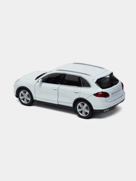 Инерционная коллекционная машинка Porsche Cayenne Turbo 1:36, белый